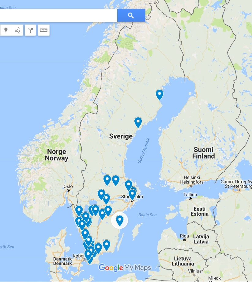 Karta Sverige Google – Karta 2020