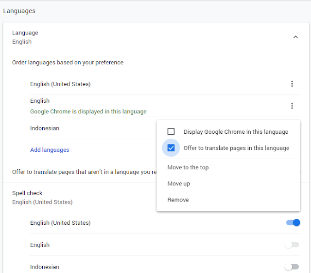 Cara Menerjemahkan Halaman Web di Google Chrome