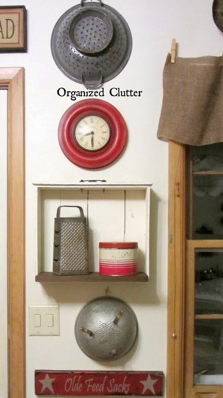 An Organized Clutter Farmhouse Kitchen www.organizedclutterqueen.blogspot.com