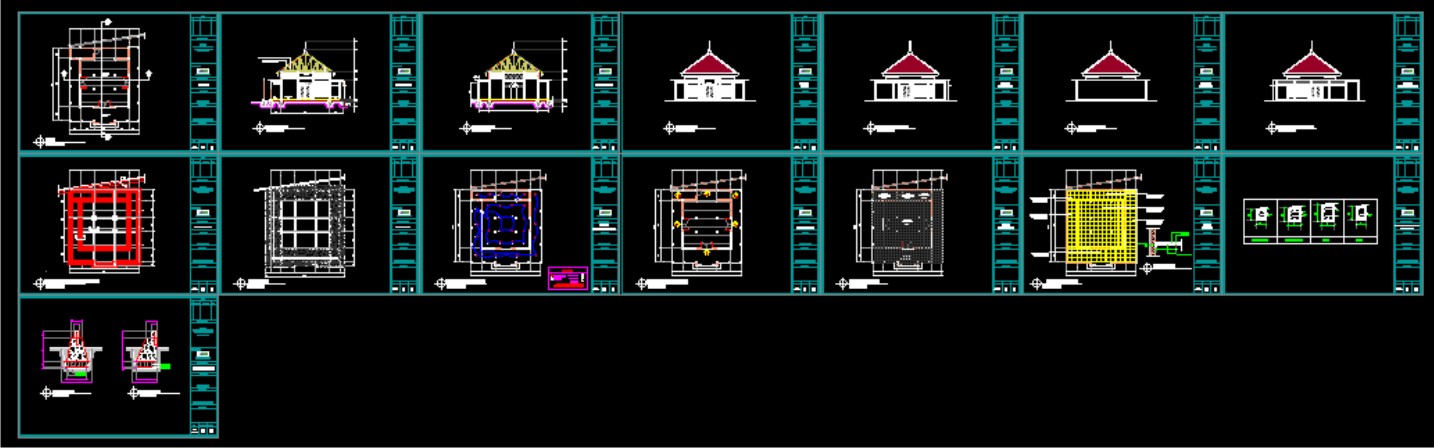 DOWNLOAD GAMBAR AUTOCAD SKETCHUP RAB PROPOSAL PERUMAHAN