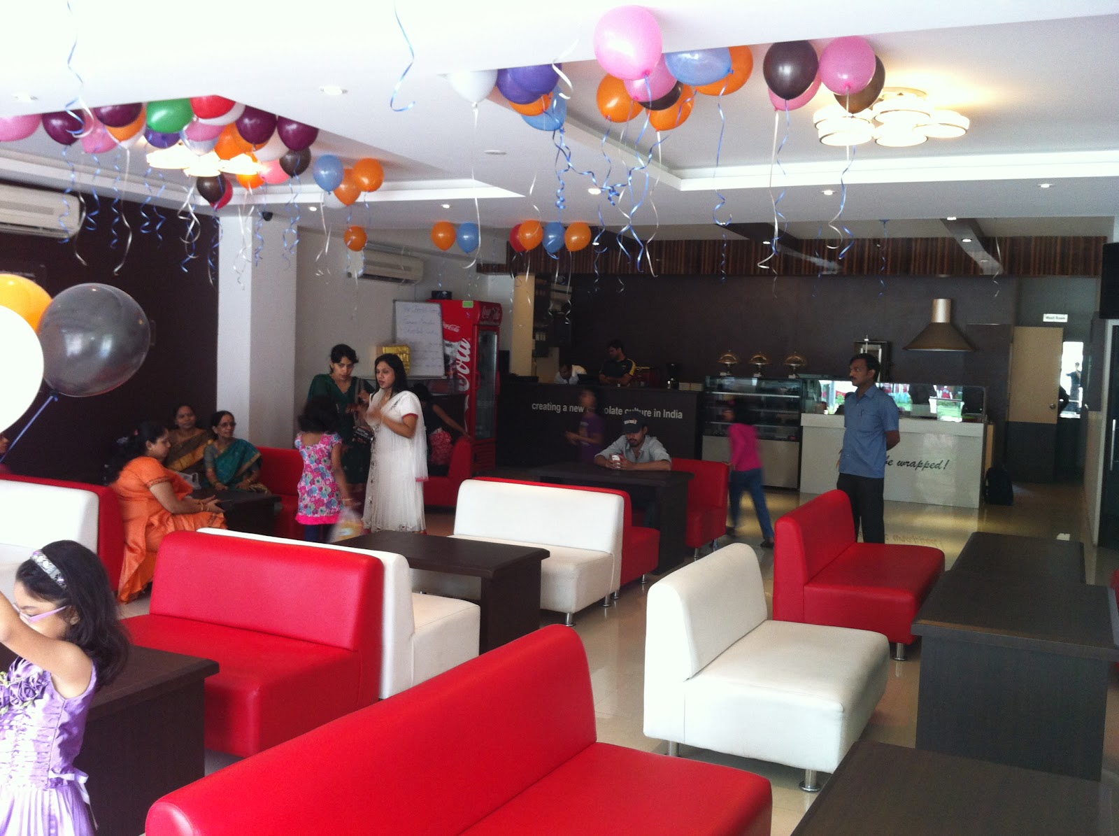 the chocolate room K.P.H.B, Hyderabad Birthday parties The Chocolate