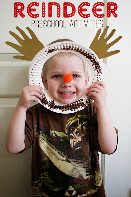 Mommy's Little Helper: Reindeer Preschool Theme