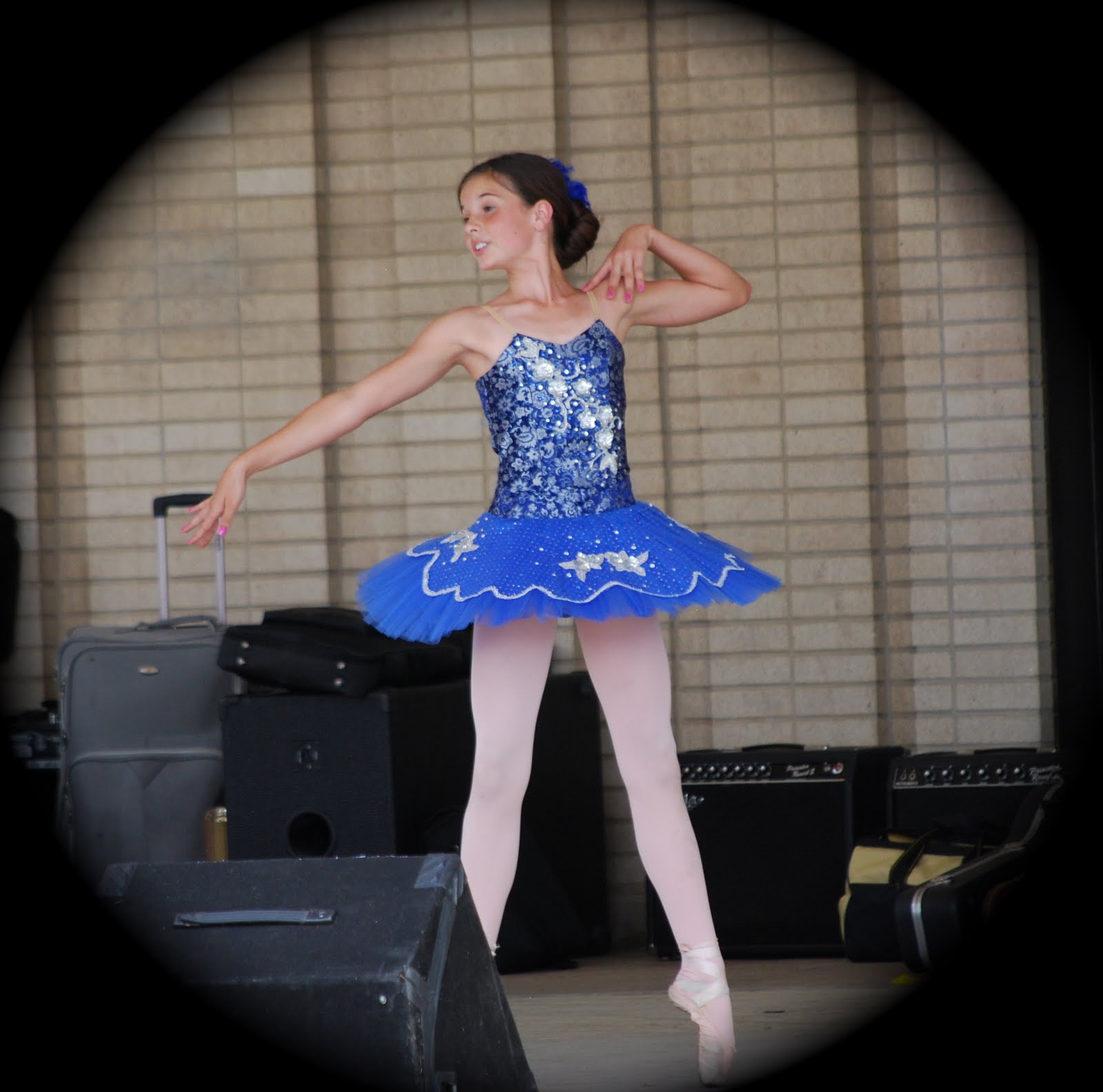 Little Miss Spanish Fork Jr Miss Talent at the Park, 24th of July
