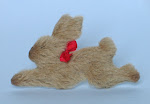 blog giveaway : bunny brooch