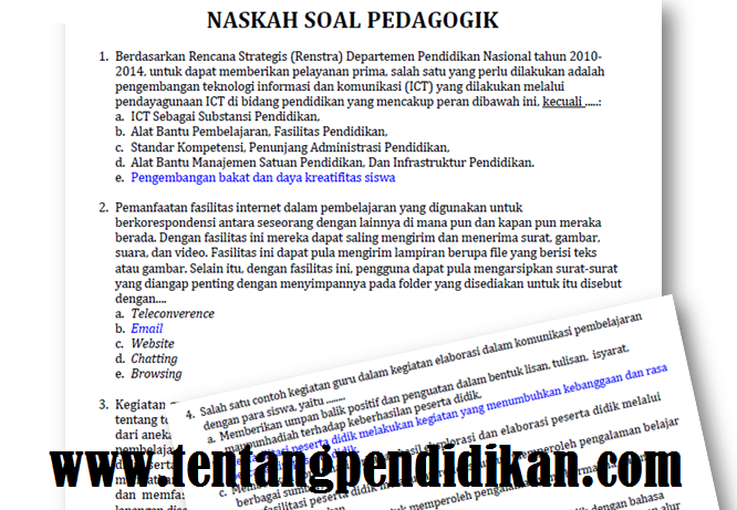 Soal Ppg Pedagogik Smp Ilmusosial Id
