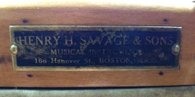 Savage & Sons drum badge