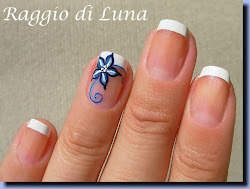 french nails flower manicure raggio luna di acrylic nail designs tips pink nyc glassy classy coat