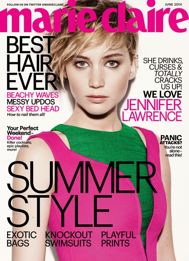 Jennifer Lawrence Marie Claire cover Jennifer Lawrence Marie Claire cover