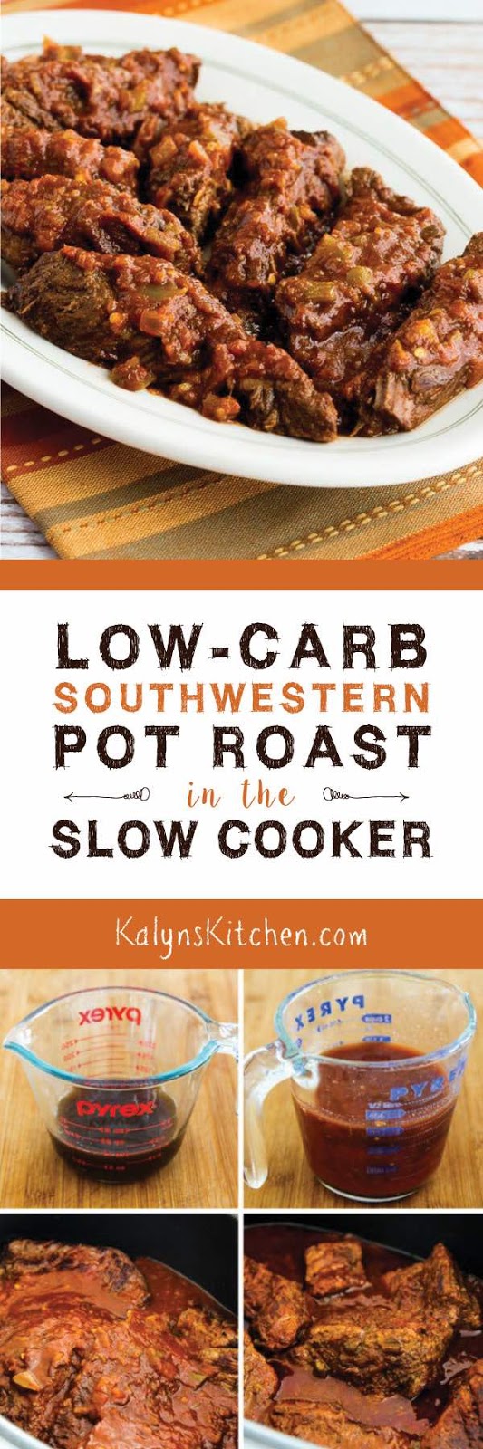 Low-Carb Southwestern Pot Roast in the Slow Cooker - Kalyn's Kitchen