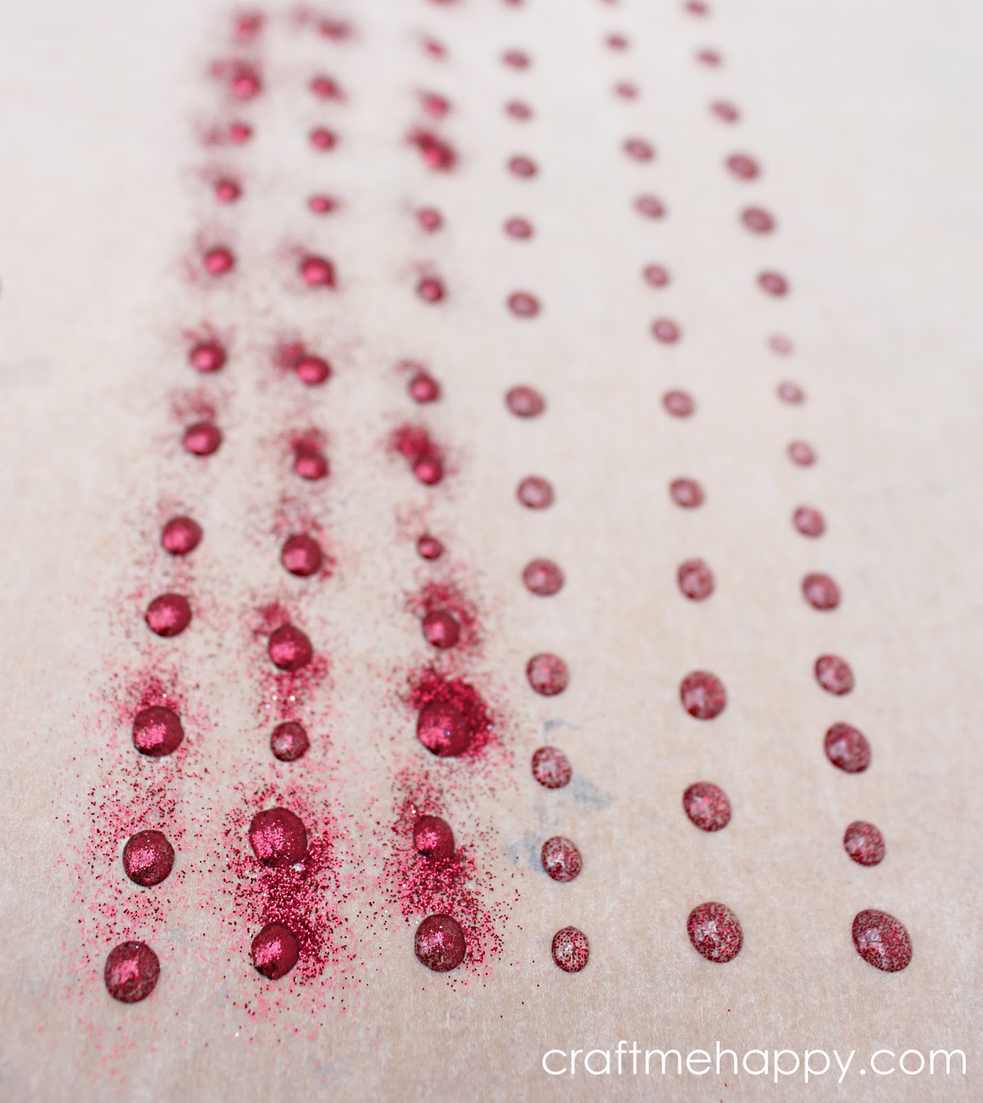 How to make resin glitter dots Craft me Happy! How to make resin