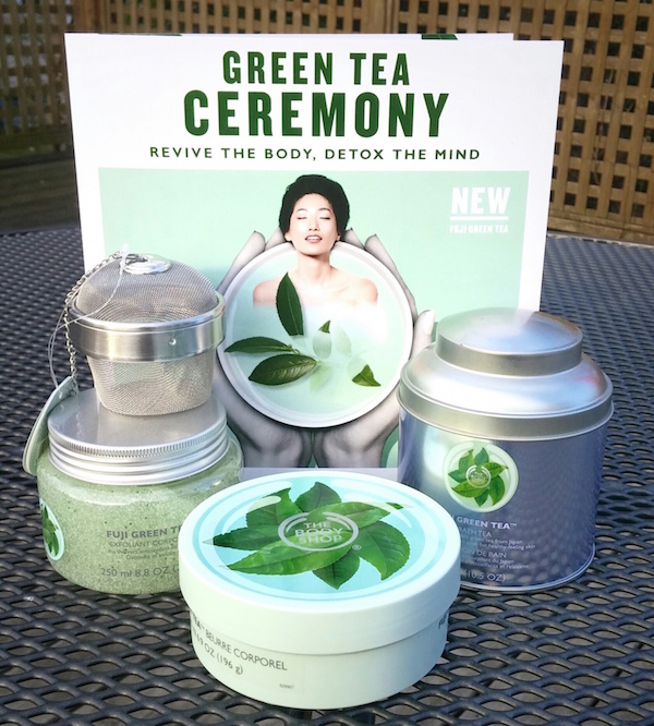 The Body Shop Fuji Green Tea Detox collection