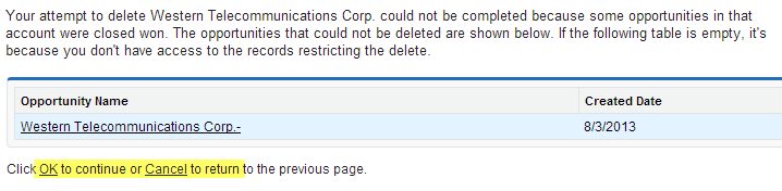 SimplySfdc.com: What Happens when You Delete Accounts in Salesforce