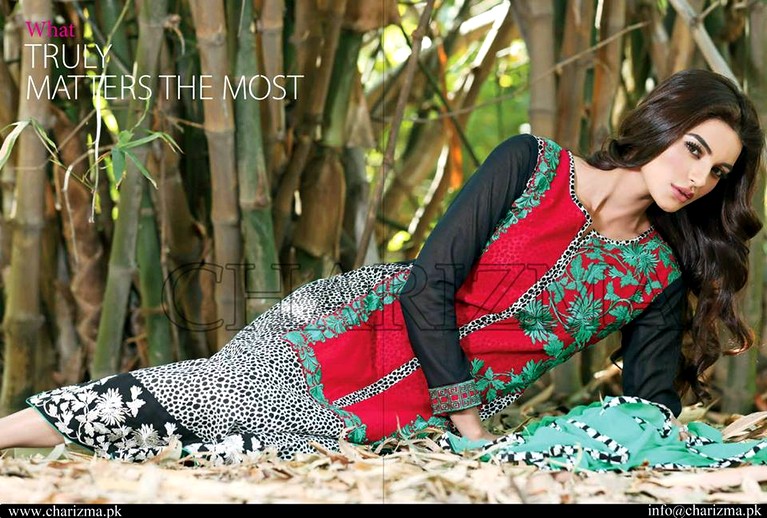 Charizma's Embroidered Swiss Voil & Lawn Dresses Charizma's Embroidered Swiss Voil & Lawn Dresses