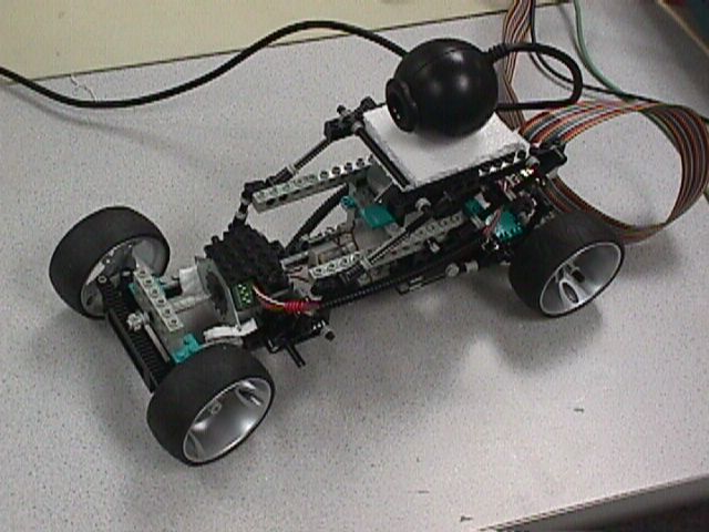 Microcontroller-driven Lego Vehicle (MLV). | Engineering Projects