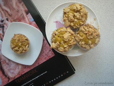 Muffiny dyniowe z orzechową kruszonką