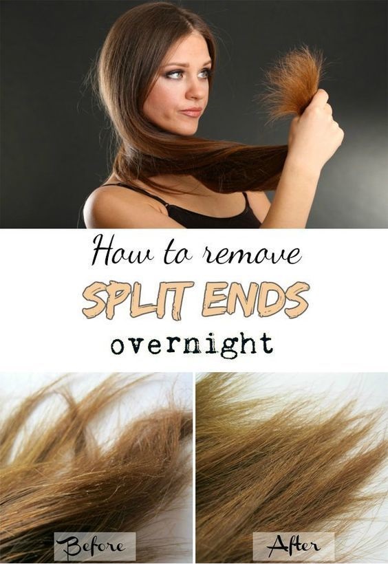 How to fix split ends without cutting them split_ends How To Beauty