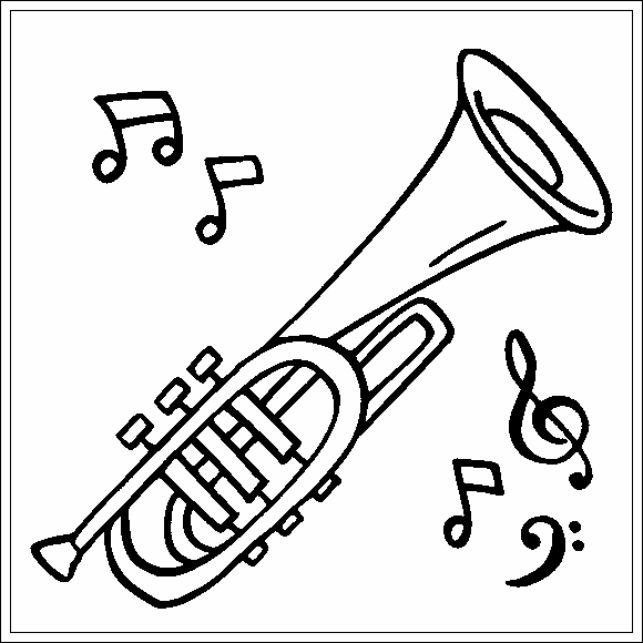 Ausmalbilder zum Ausdrucken Ausmalbilder Instrumente