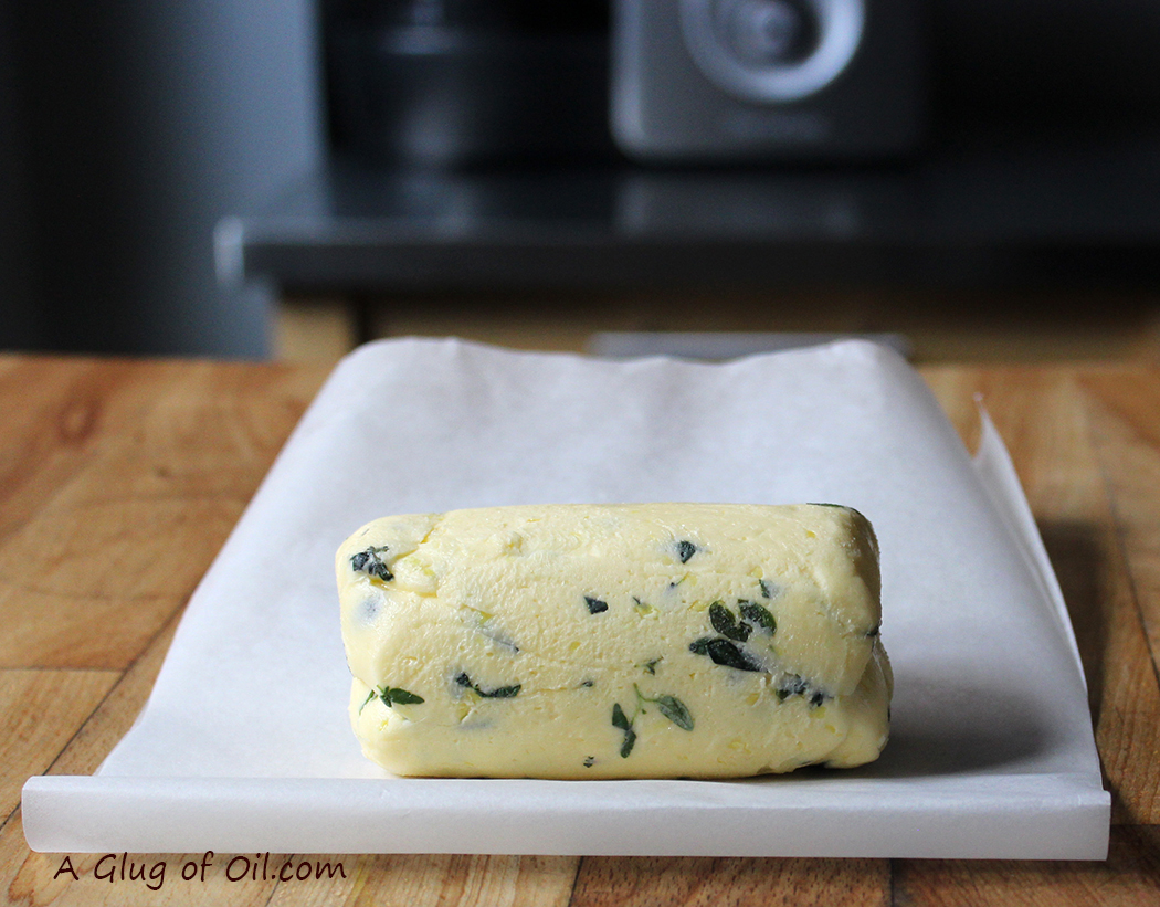 Lemon and Thyme Homemade Butter A Glug of Oil