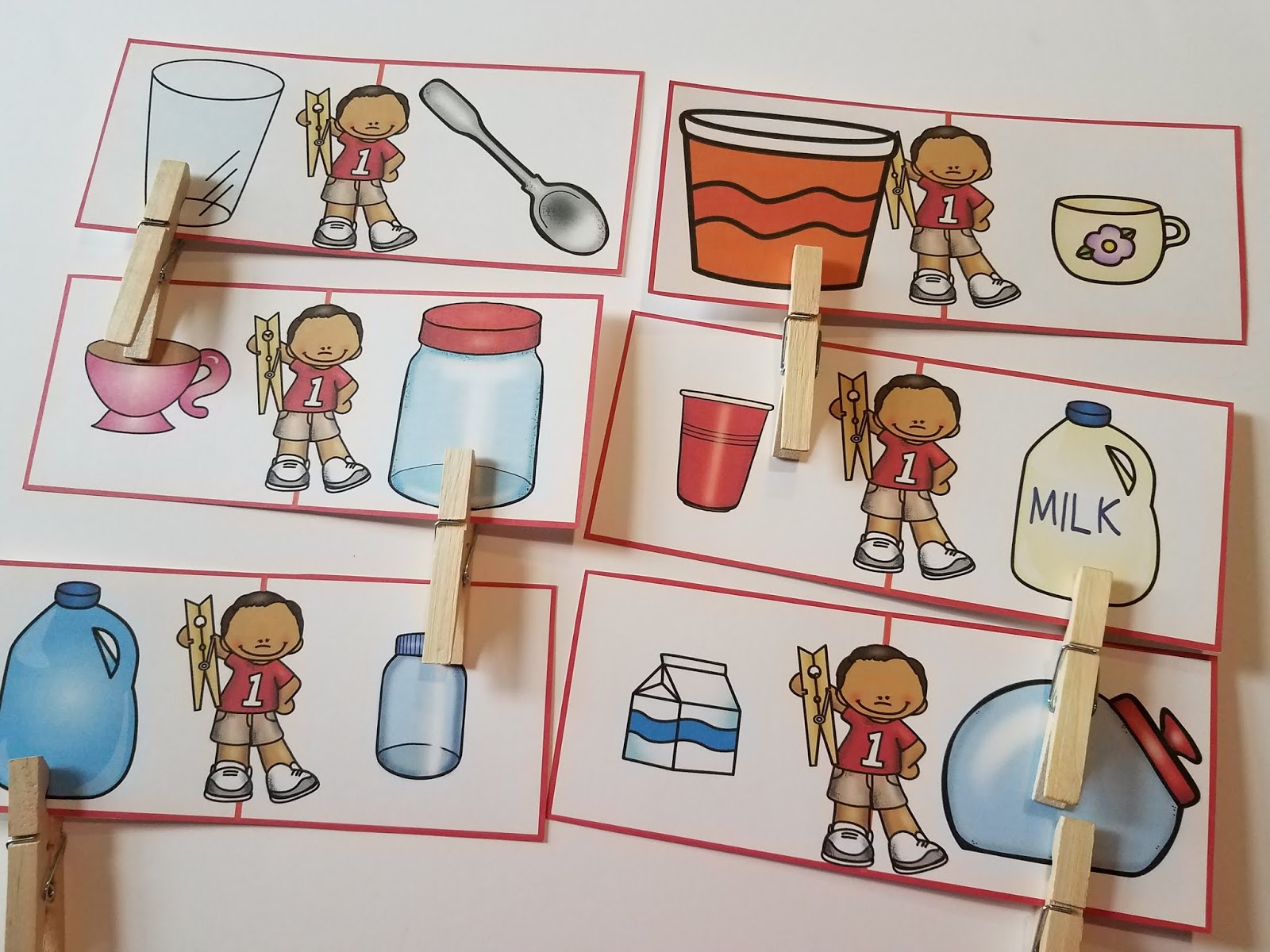 10 Measurement Centers for Kindergarten Mrs. McGinnis' Little Zizzers