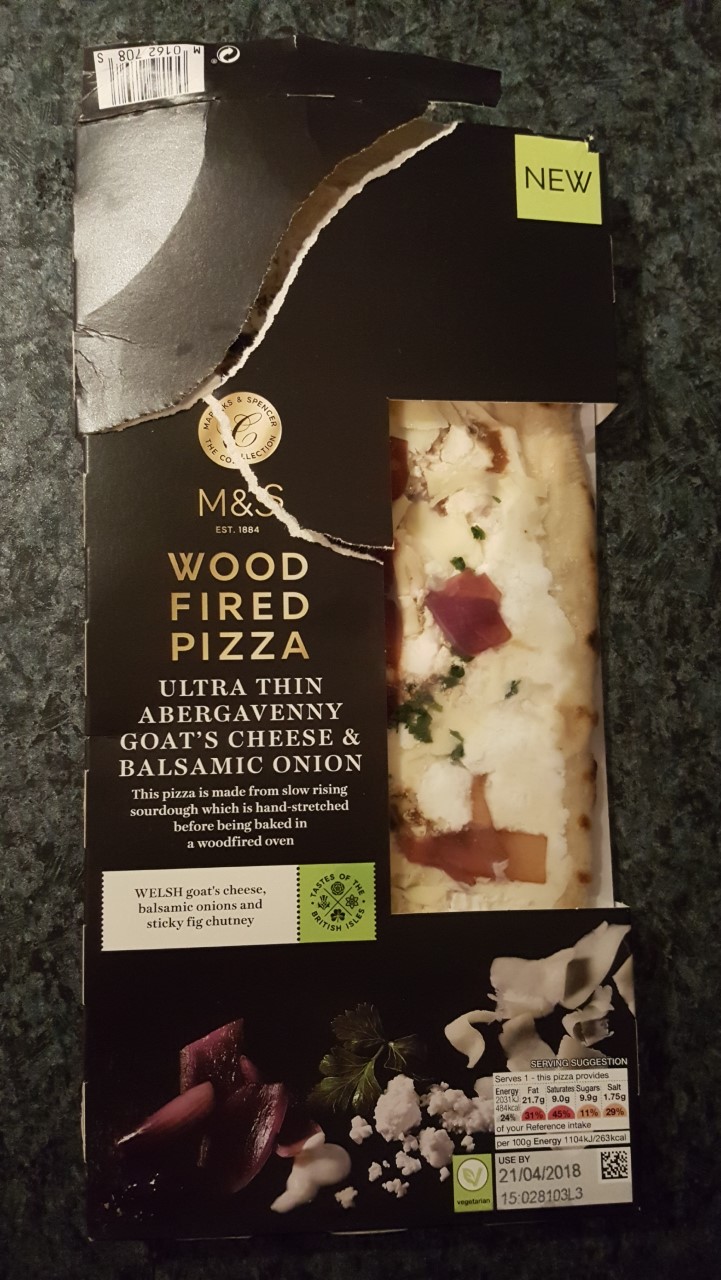 Trust Me Treats Marks & Spencer's Wood Fired Pizza Abergavenny Goats