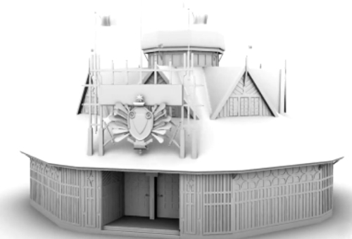Le Pavillon de l'Australie en 3D