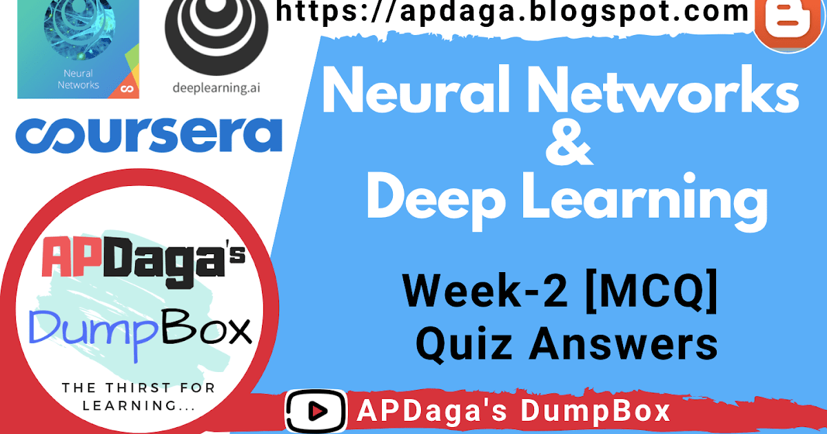 Deep Learning Neural Network And Deep Learning Coursera Course Quiz