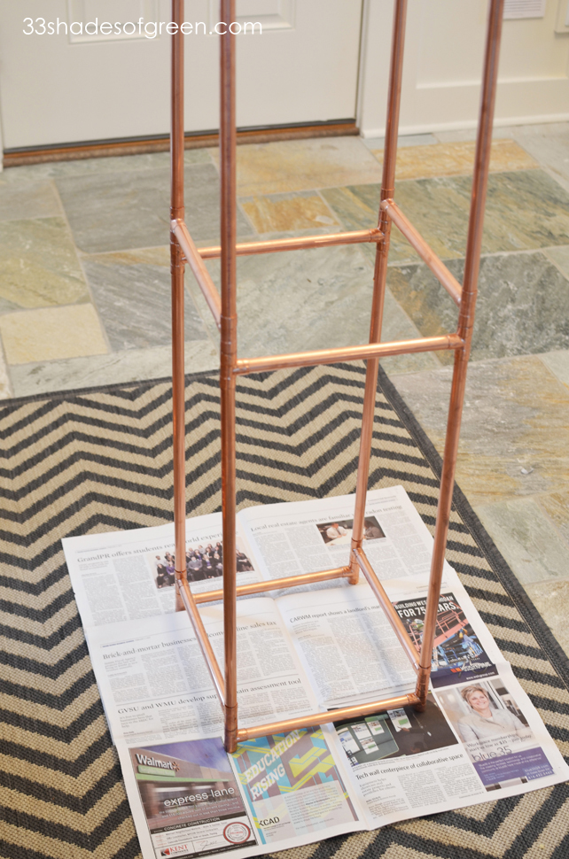 33 Shades of Green DIY Copper Trellis Tutorial