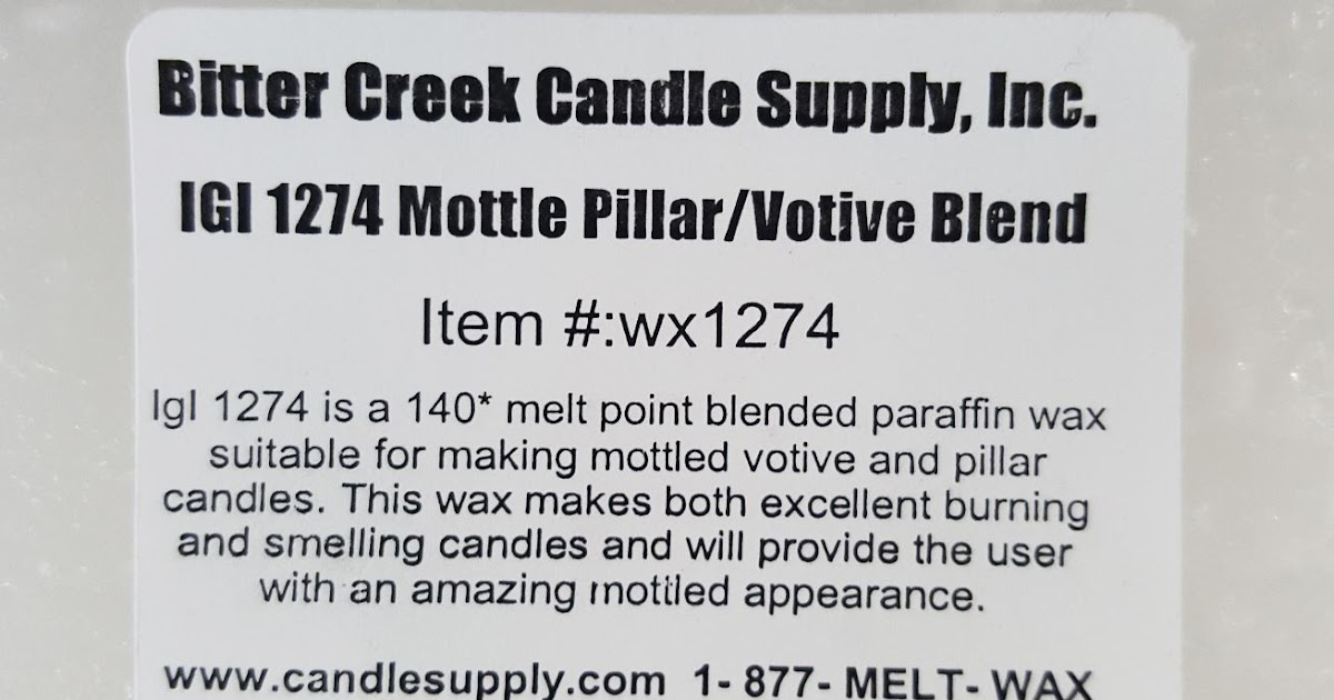 Blog! Spring Mottled Pillar Candles