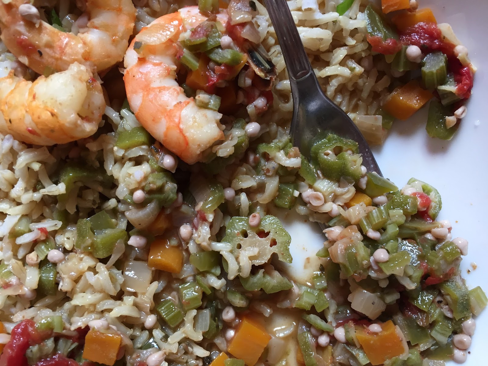 Inglourious Bananas Creole Shrimp and Okra Gumbo // Gumbo creole di