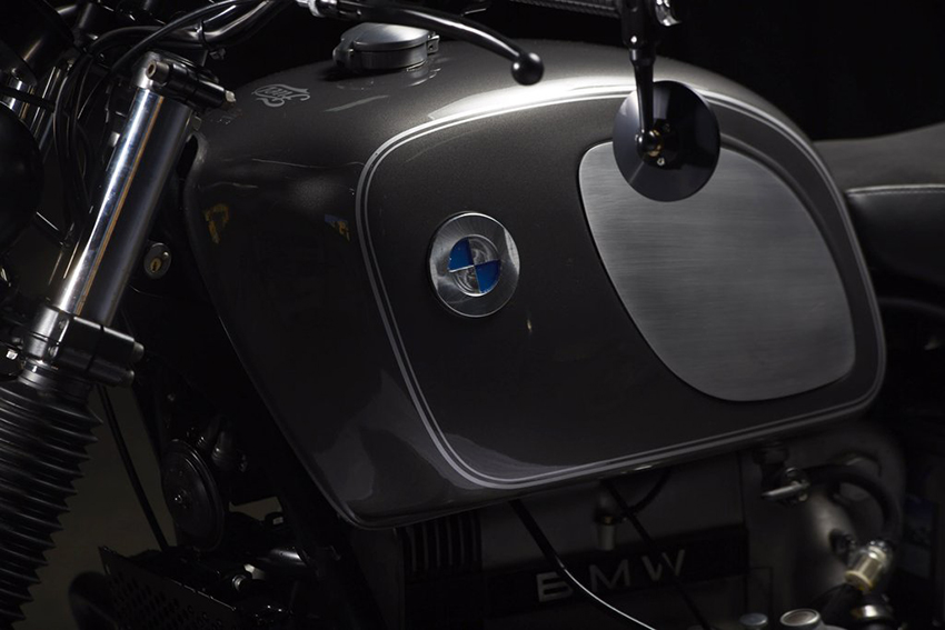 BMW R100R FUEL R100 SILVERBACK Fuel Bespoke Motorcycles. 8negro