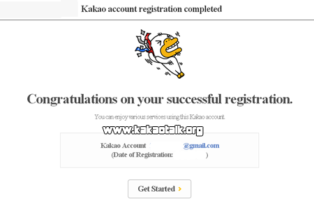 Registrarse en KakaoTalk paso 4