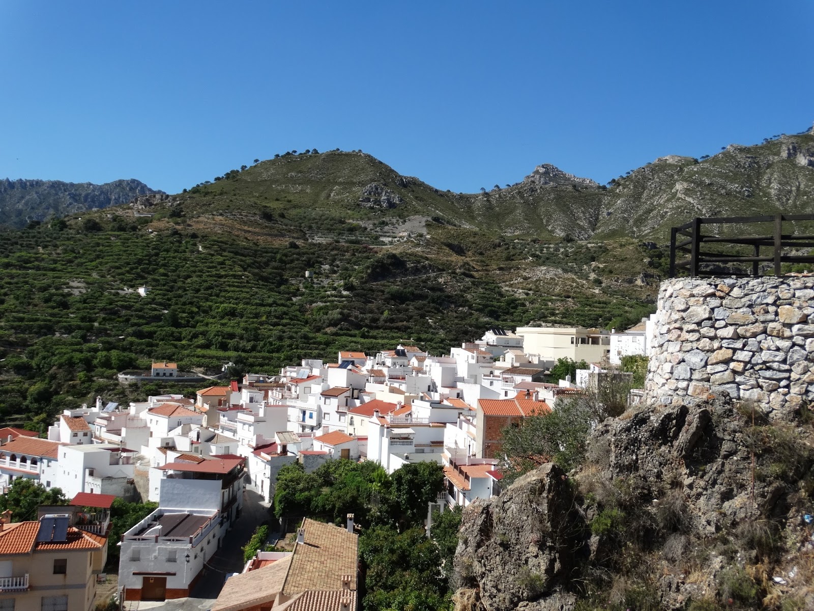 Foto de Lentegí desde arriba en Lentegí, Granada