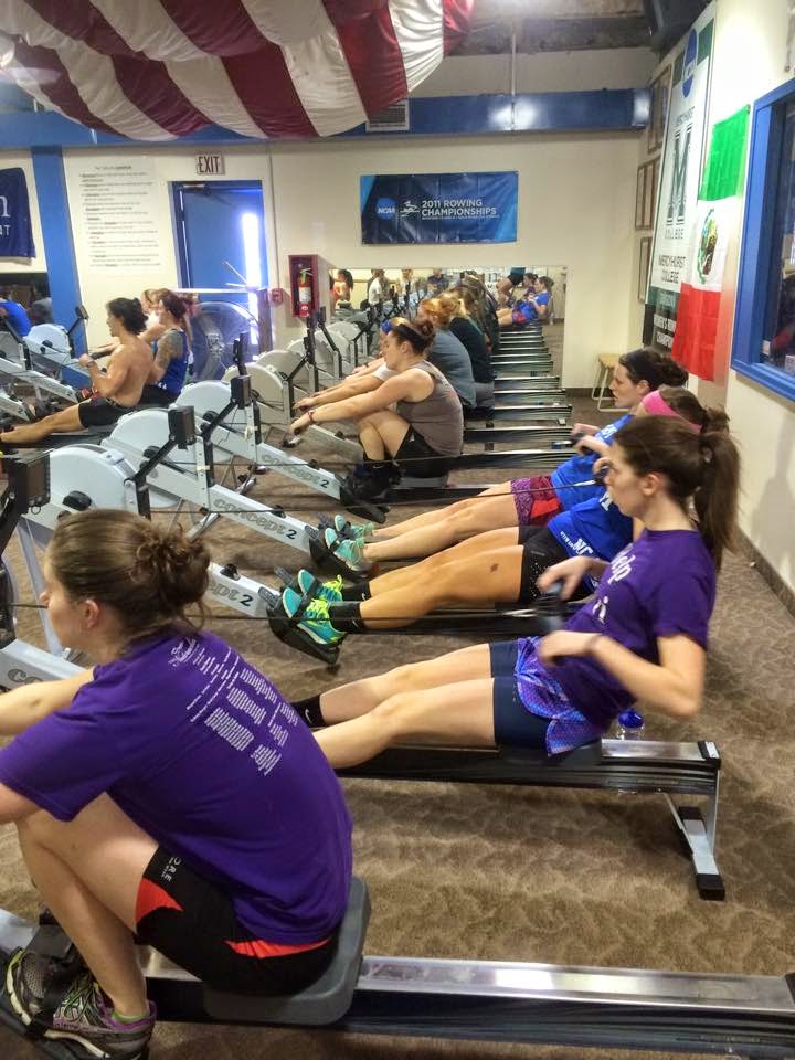 Mercyhurst Rowing Blog Throwback To Ergs