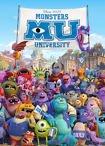 Poster Of Hollywood Film Monsters University (2013) In 300MB Compressed Size PC Movie Free Download At worldfree4u.com