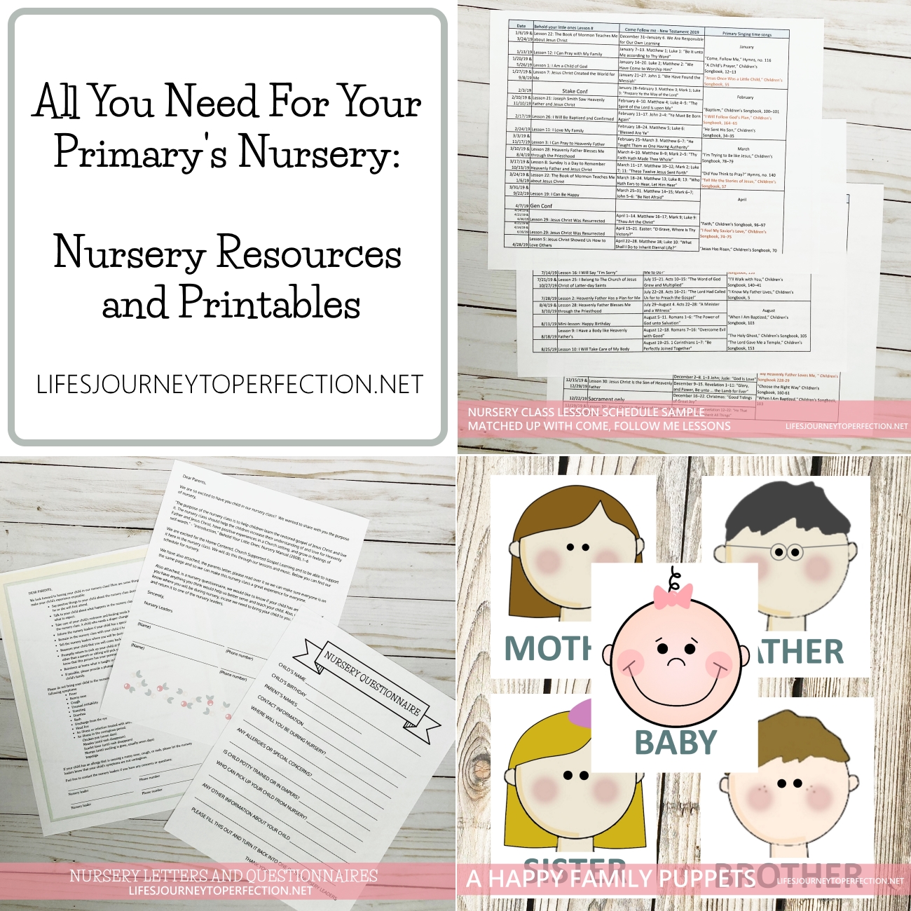 Life's Journey To Perfection All You Need For Your Primary's Nursery