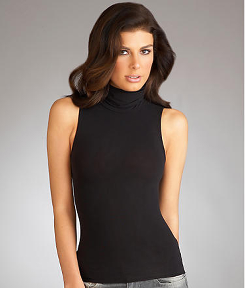 MBLEDUGDUG SPANX On Top and In Control Sleeveless Turtleneck Top