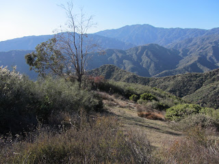 View west from Summit 2843 near Azusa