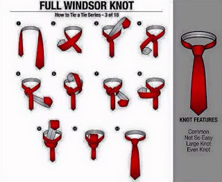 cara mengikat dasi dengan cepat