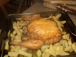  POLLO CAMPERO AL HORNO. 