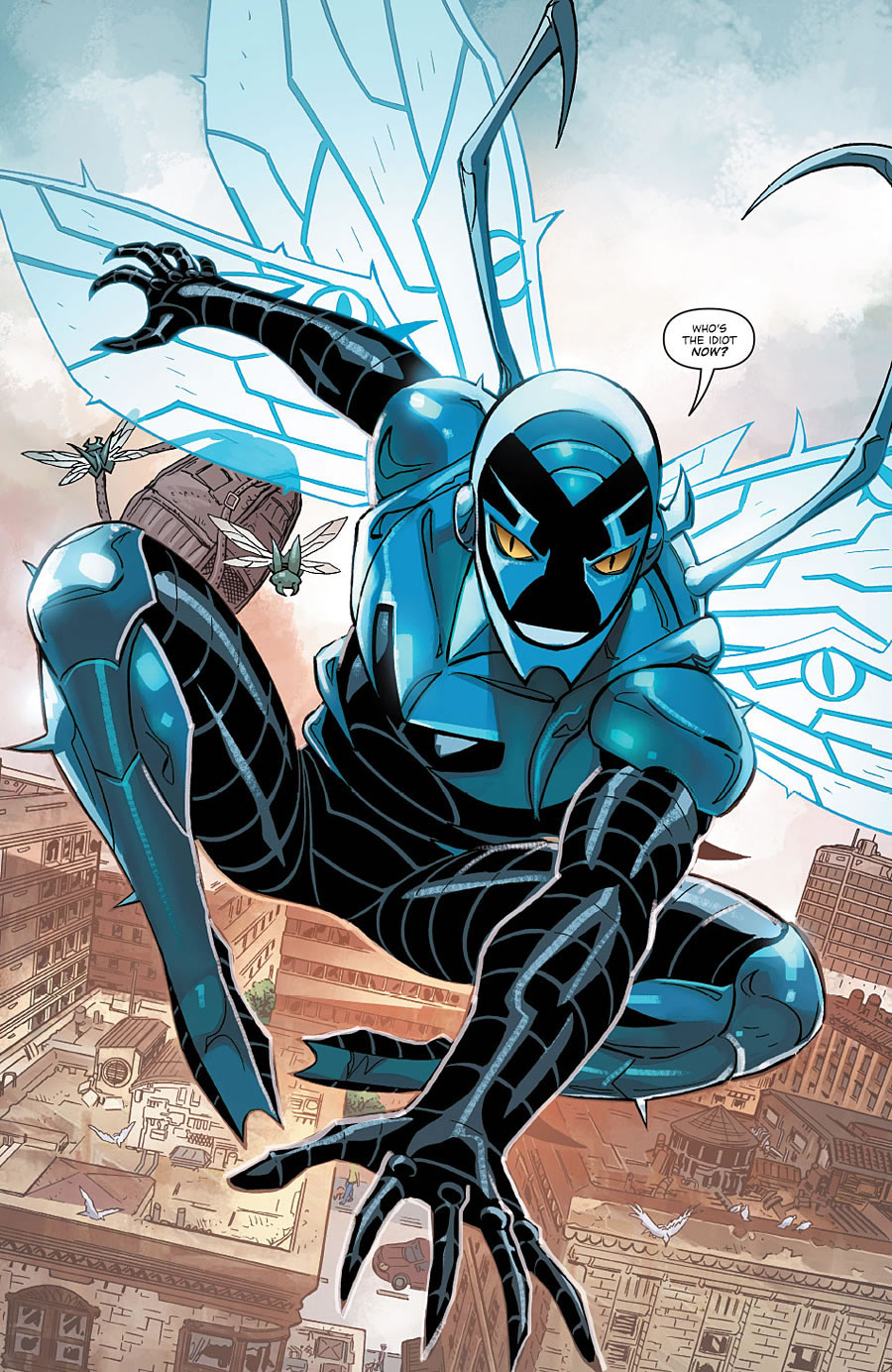 Experiência Nerd Blue Beetle Rebirth Besouro Azul retorna em nova