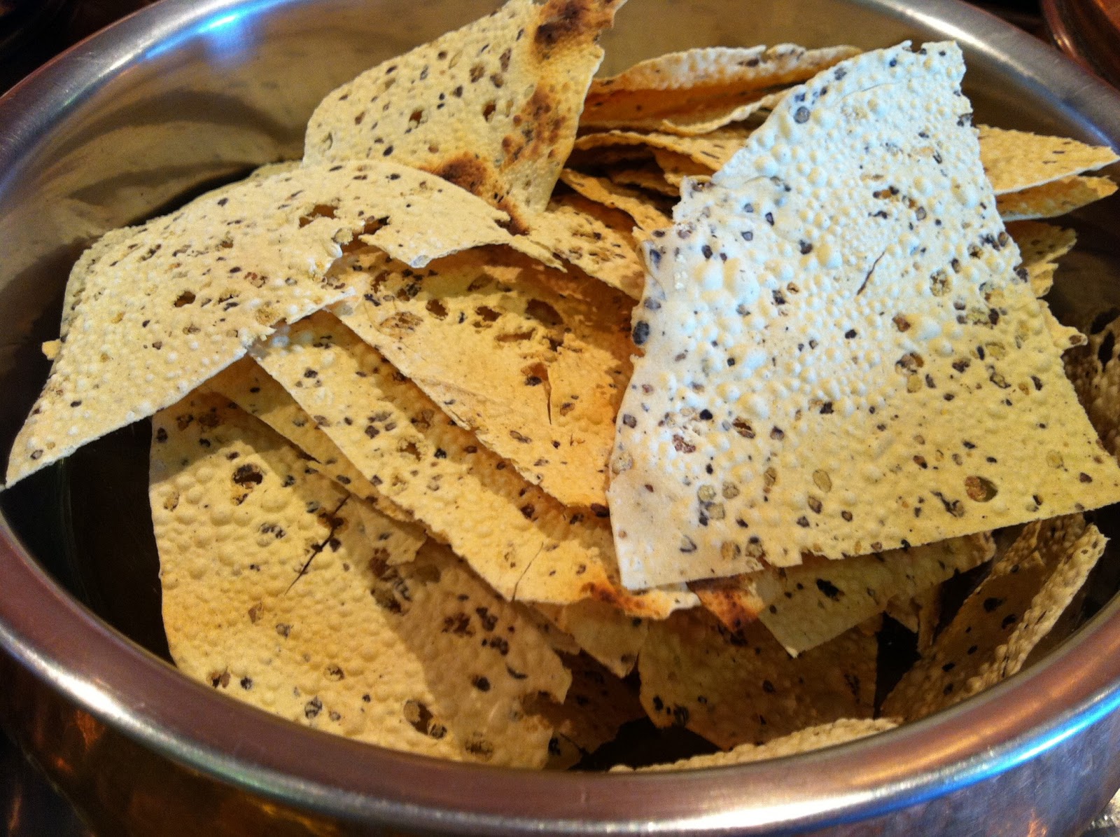 Street Food Warms Your Heart Black Peppercorn Pappadam The Mango