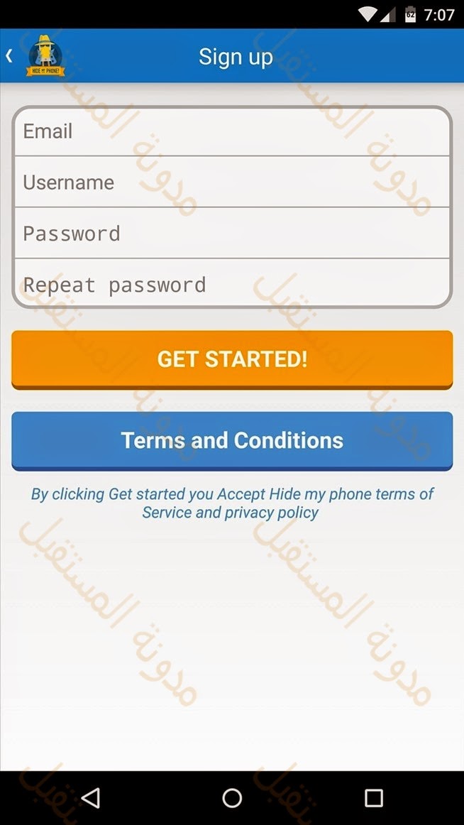 تطبيق Hide My Phone للحصول على رقم مجاني من أي دولة في العالم