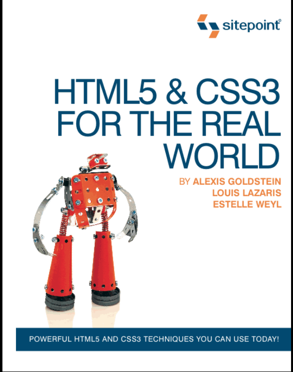 Ebook HTML5 & CSS3 for the Real World dan Tutorial Fundamental HTML dan CSS