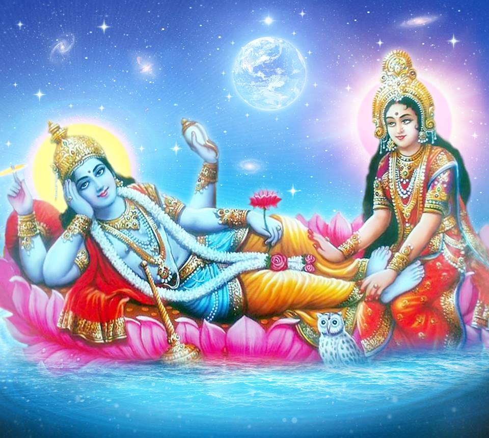 Шри шри массаж. Богиня Лакшми и Вишну. Бог Вишну и богиня Лакшми. Вишну Кришна Нараяна. Нараяна Бог.