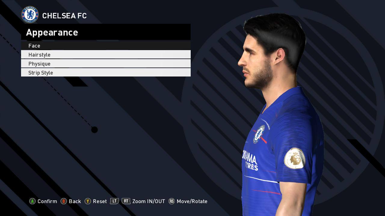 pes 2017 morata face v3 by ahmed tattoo & facemaker