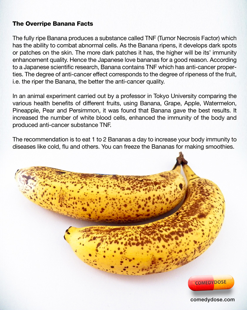 HEALTH Amazing Facts About Bananas