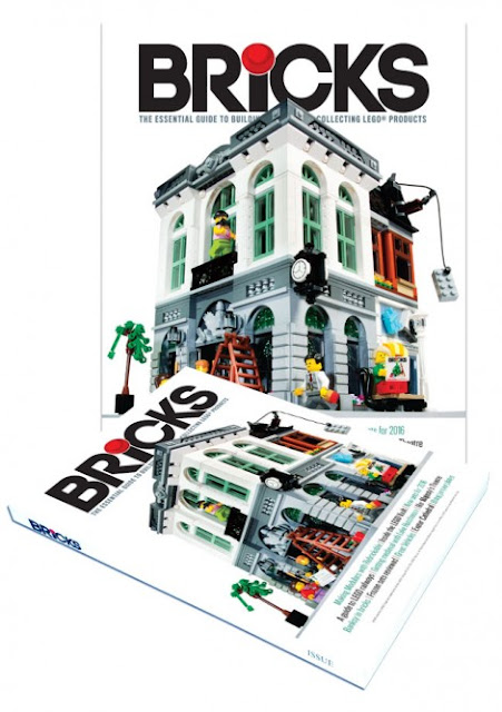 capa revista sobre LEGO Bricks