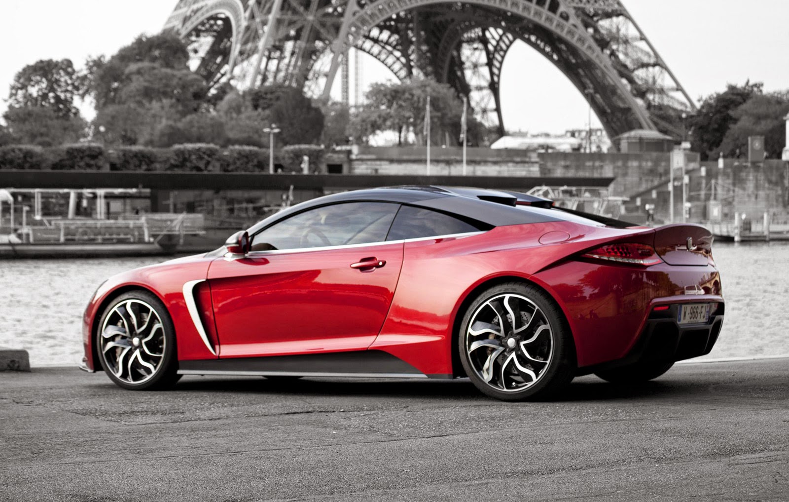 French electric sport car ready for production