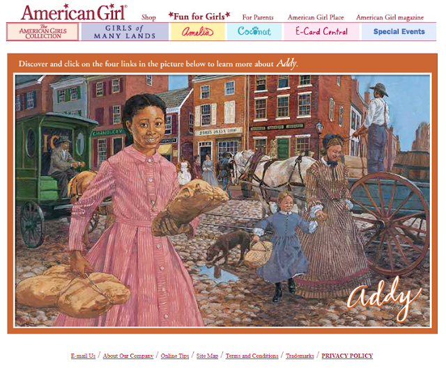 Living A Doll's Life : *FEATURE* Addy's Interactive Pages - 2004