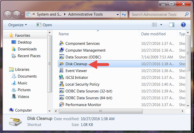 Windows'ta Disk Temizleme'yi başlatmanın 11 yolu 7 disk cleanup 8